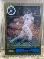 2022 Series 2 1987 Topps Chrome Silver Pack Mojo /149 Kyle Tucker #T87C2-83 Auto