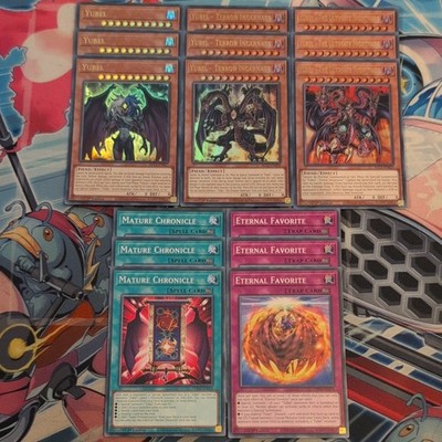 3 x BLC1-DE027/DE028/DE029 Yubel/Terror Incarnate/Nightmare Gold Ultra + Bonus
