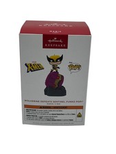 Ornement lumineux magique sentinelle Hallmark Keepsake 2025 Wolverine Defeats