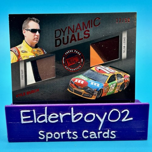 Kyle Busch /50 Firesuit Sheet Metal Dynamic Duals 2013 Press Pass Redline Racing