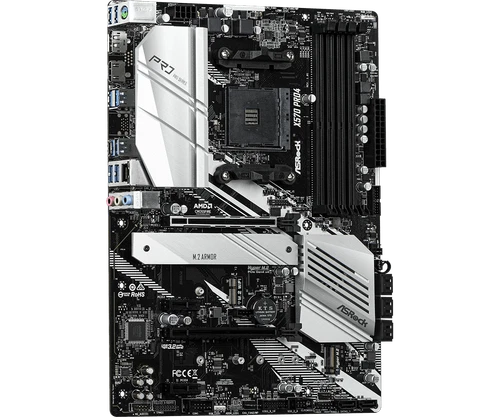 ASRock X570 Pro4 ATX Motherboard AM4 Socket DDR4 PCIe 4.0 HDMI DisplayPort