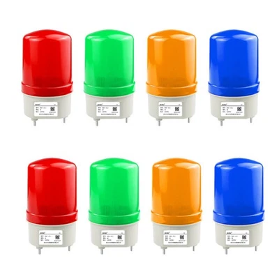 LED Blinkleuchte Warnlicht Blitzleuchte Rundumleuchte Buzzer -Rot Blau Grün Gelb - Bild 1 von 4