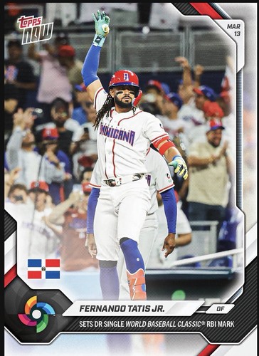 Fernando Tatis Jr. - 2026 World Baseball Classic Topps NOW - Card