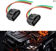 2 PCS Ignition Coil Connector Plug Wire Harness Pigtail Wiring, Ignition Coi
