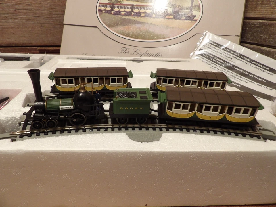 Bachmann HO scale C&NW EXPRESS Train Set New In packaging, Never Opened - Image 4 of 4