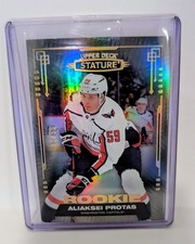 2021 UD Stature Rookie Photo Variant Aliaksei Protas #154  /99