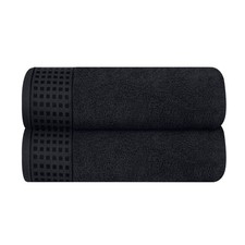 100 Cotton 2 Pack Oversized Bath Towel Set 28x55 Inches, Ultra Soft Highly A...