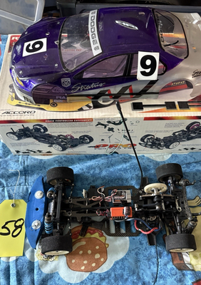 HPI RS4 PRO / VINTAGE CARBON FIBER CHASSIS RC CAR USED / RUNS | eBay