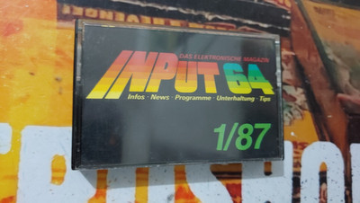 INPUT 64 C 64 Cassette 1/87 1987 (Tape) Commodore 64 8-bit classic