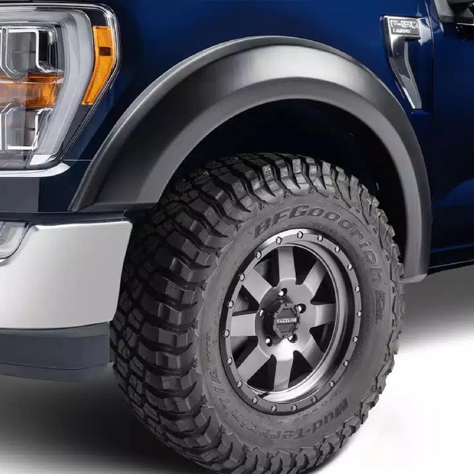 Bushwacker Extend A Fender Front & Rear Matte Black Fender Flares for Ram 1500 Foto 2 de 4