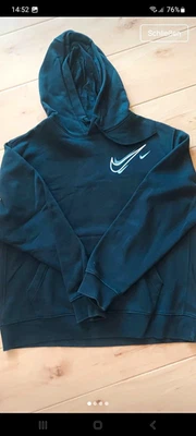 Nike Herren Hoodie Kapuzenpullover Schwarz L Fleece Logo DQ3424-010 - Bild 1 von 3