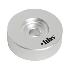 45 RPM Adapter - 7" Single Puck (Aluminium) Silver