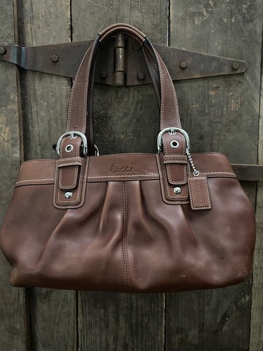 Coach SOHO Handtasche braun Leder K0973-F13732 - Bild 3 von 15