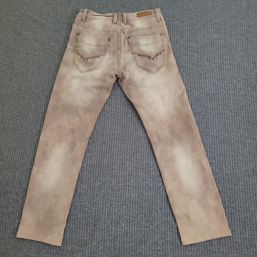 Jaylvis Jeans Herren Hose Strecht Gr 32 Braun Baumwolle Polyester Denim Pants - Bild 2 von 18