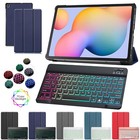 For New iPad Pro 13" 11" M4 / Air 13'' 11'' M2 2024 Keyboard Leather Case Cover