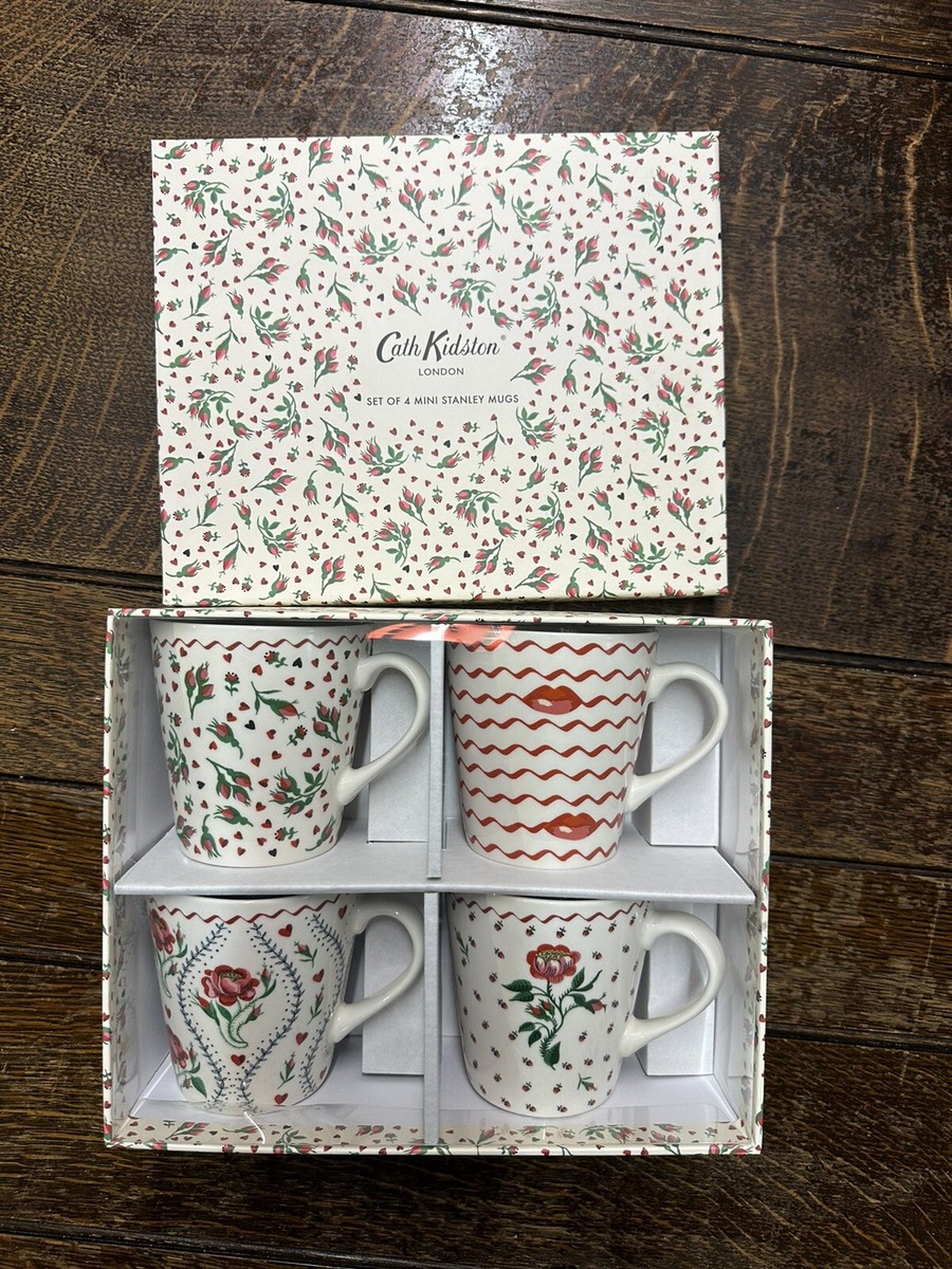 Cath Kidston Set Of Four Mini Stanley Mugs New and Boxed | eBay UK