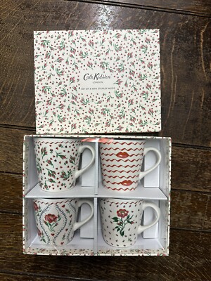 Cath Kidston Set Of Four Mini Stanley Mugs New and Boxed | eBay UK