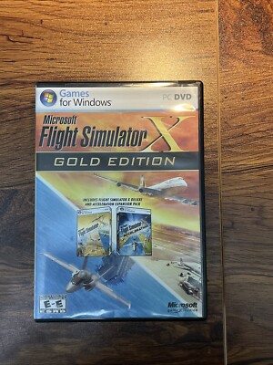 Microsoft Flight Simulator X: Gold Edition (PC: Windows, 2008)