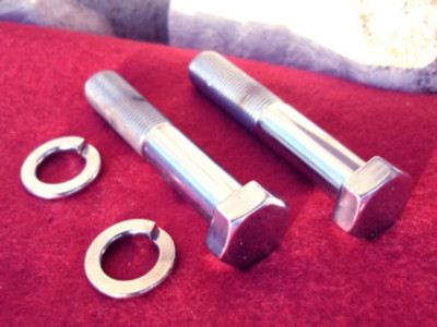 HANDLEBAR & RISER 1/2-20 X 2 3/4'' CHROME BOLT KIT FOR HARLEY