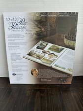 NEW Sealed Creative Memories 12x12 Page Protectors Old Style 15 Sheets  Bonus