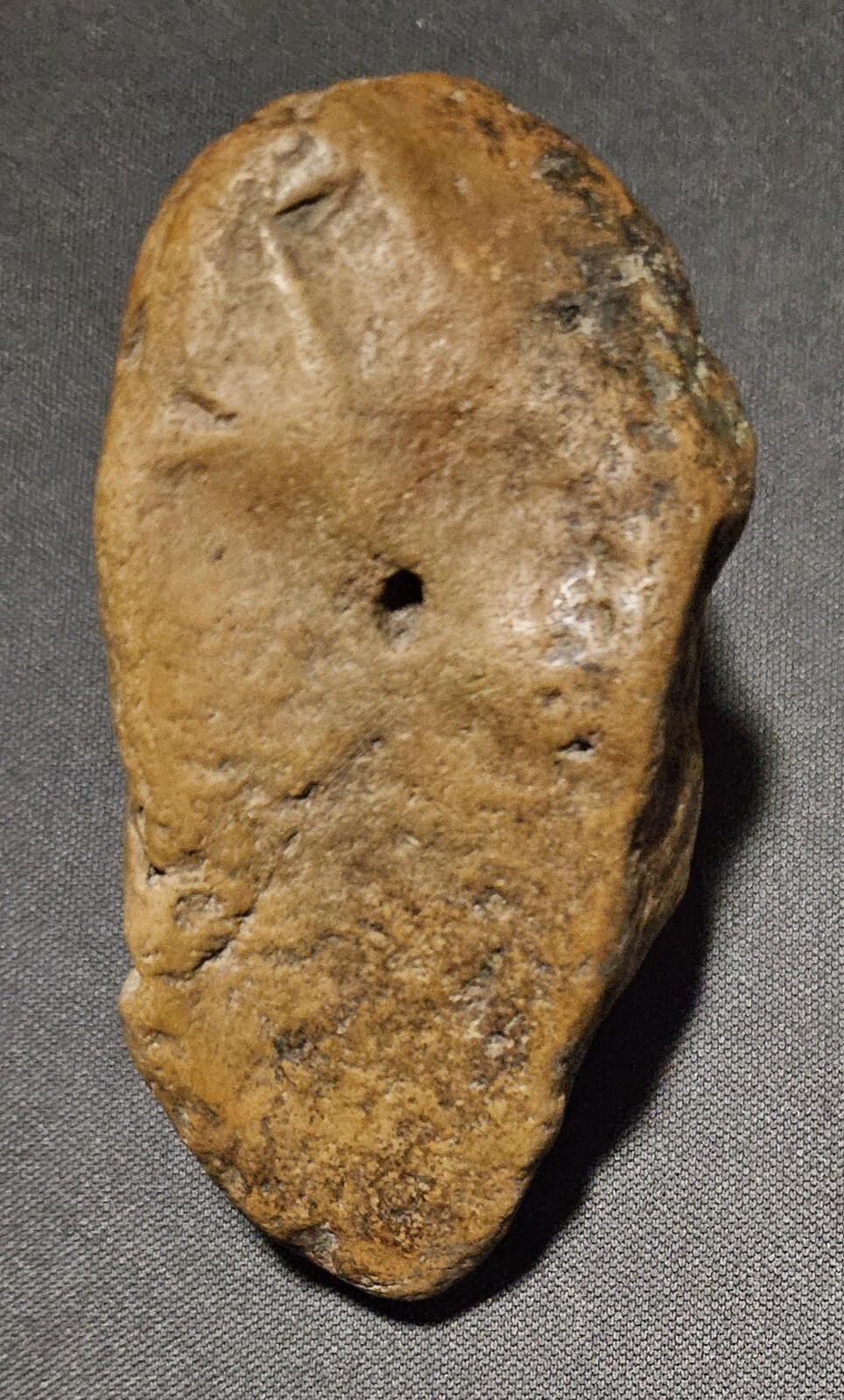 Native American Paleo Grindstone Hammerstone MultiTool Indian Artifact