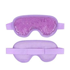Cooling Gel Bead Eye Mask Migraine Headache Puffy Swollen Dry Eyes Cold Hot Ice
