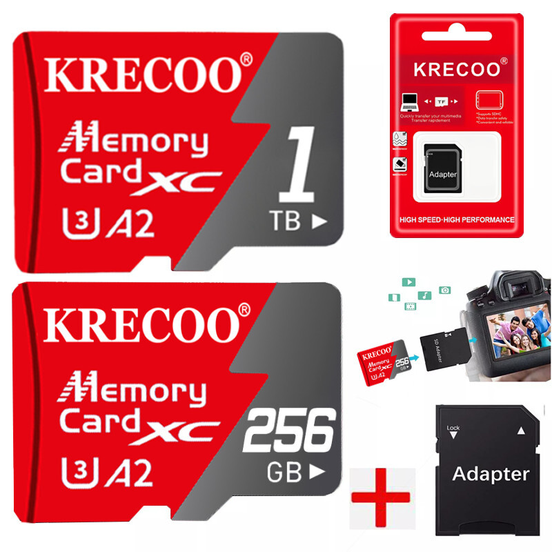 SD Card for Smartphones Tablets 1TB Memory Card 128GB 256GB High Speed Class10-image