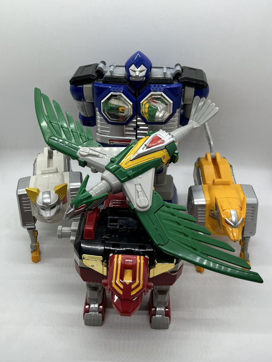Vtg Power Ranger Lost Galaxy Gingaman DX Gingai-Oh Gingaioh