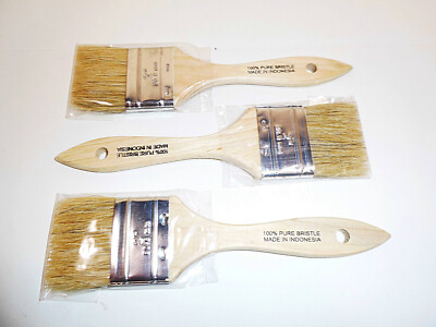 Chip Paint Brushes 2 inch Natural Bristles Brush Stain Adhesives 3 6 9 12 Packs