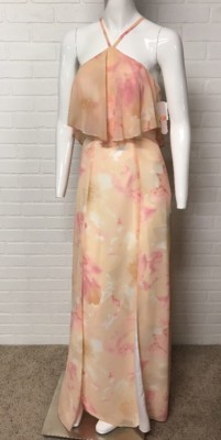 long pink sundress