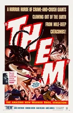 THEM movie poster print  -  11 x 17 inches - Sci Fi Ant Horror