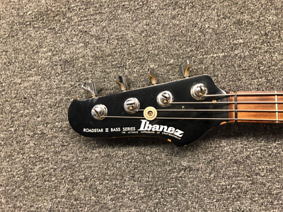 ベース Ibanez Ibanez Roadstar Bass Fretless BLK Ibanez Roadstar Fretless 1979 Black Bass For Sale Vintage Guitar