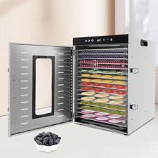 Kommerzieller 16 Fächer Arbeitsplatte Elektrischer Lebensmittel Dörrapparat Obst Treffen Trockner Maschine
