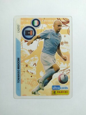 ULTRA CARDS FOOTBALL STARS PANINI 07/08 LAZIO ROCCHI n 122 EXCELLENT