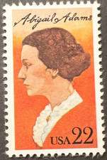 Scott#: 2146 - Abigail Adams 22¢ 1985 BEP single stamp MNHOG