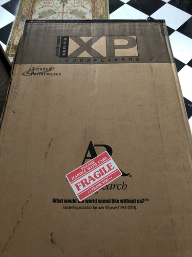 Acoustic Research ARXP408R Extended Performance Black Speaker NOS New Boxed