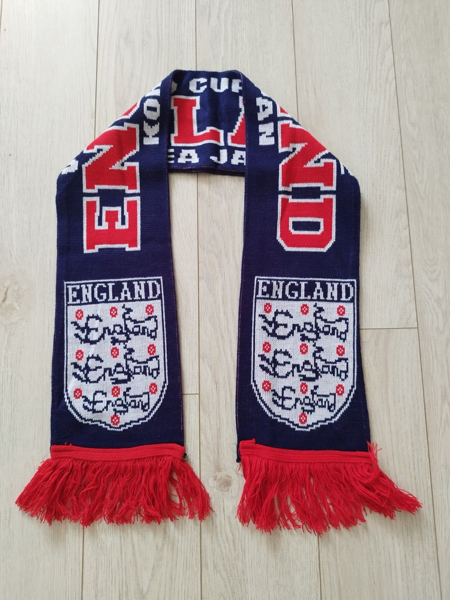 England vintage FAN football scarf World Cup 2002 | eBay