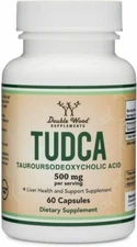 Double Wood Supplements TUDCA 500mg - 60 Capsule