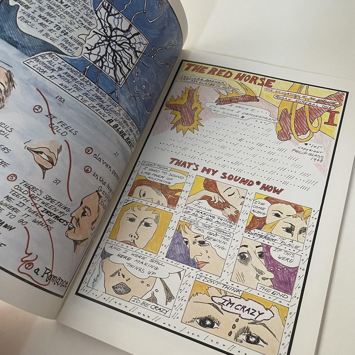 Mabou Mines The Red Horse Animation Comic Lee Breuer Ann Horton