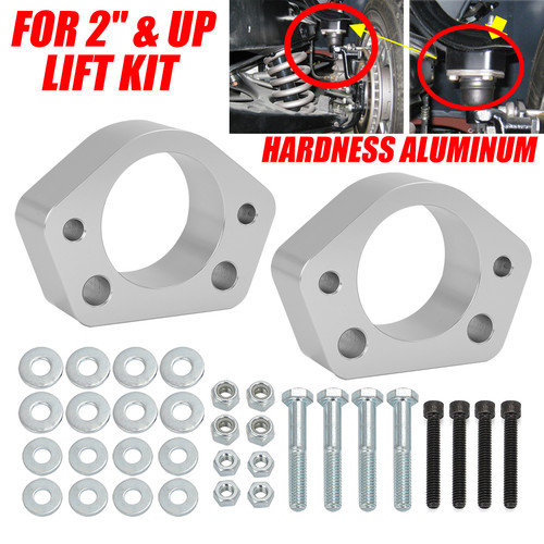 2x Ball Joint Spacers 1 Inches for 2" & up Lift Kit Fit S10 Sonoma Blazer Jimmy - Picture 1 of 11