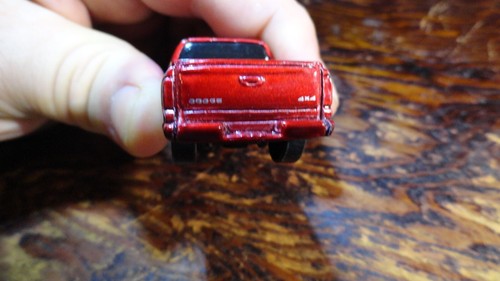 Vintage 2002 Dodge Ram Quad Cab Red Die Cast Metal Truck - Bild 7 von 10