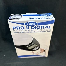 New  Ozeri Pro Digital Kitchen Food Scale 0.05 oz to 12 lbs/1 gram to 5.4 kg