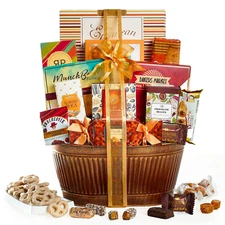Chocolate Gift Basket Gifts for Women, Men, Valentines Day Delivery, Families, C