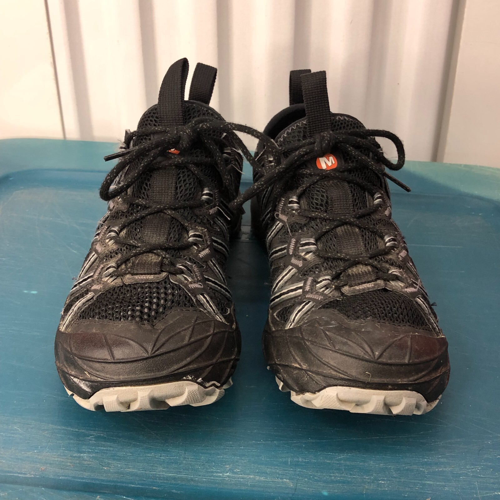 Merrell Choprock Sieve Mens Hiking Shoe 8.5 Us Black Water Sneakers