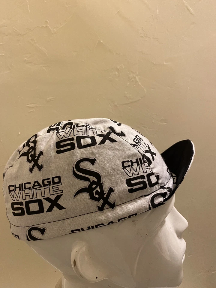 GORRA CICLISMO MLB CHICAGO WHITE SOX HECHA A MANO EN EE. UU. Foto 3 de 4