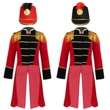 Kids Boys Jacket With Hat Halloween Tailcoat Birthday Tuxedo Prince Coat Party