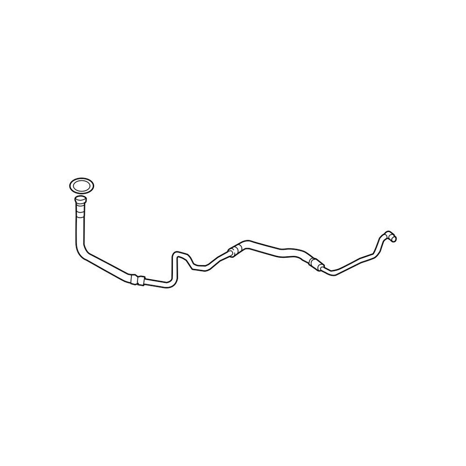 Genuine OEM Engine Oil Cooler Line For BMW 550i 550i GT 550i GT xDrive ...