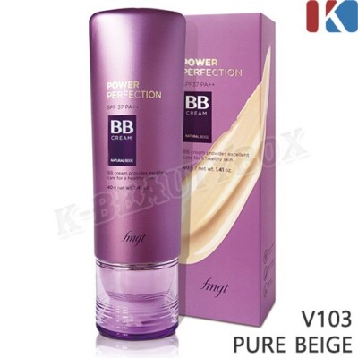 THE FACE SHOP fmgt Power Perfection BB Cream 40g SPF37 PA++ Pure Beige Korean bb