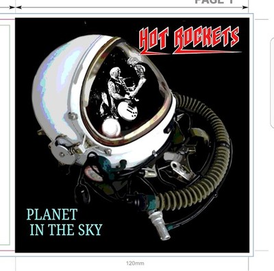 HOT ROCKETS PLANET IN THE SKY TWELVE 12 TRACKS AUDIO MUSIC CD NEW