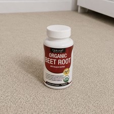 Organic Beet Root Tablets 90 Count 2040mg Die...